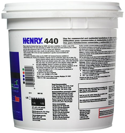 Henry, WW Company 12111 12111 GAL Cove Base Adhesive