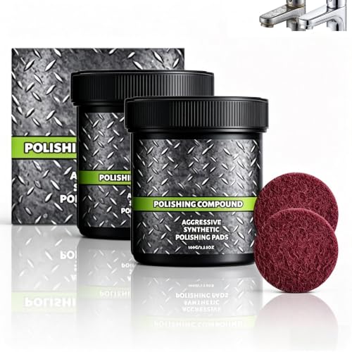 2027 New Polishing Compound,All-in-One Surface Restoration Polish with Pad
