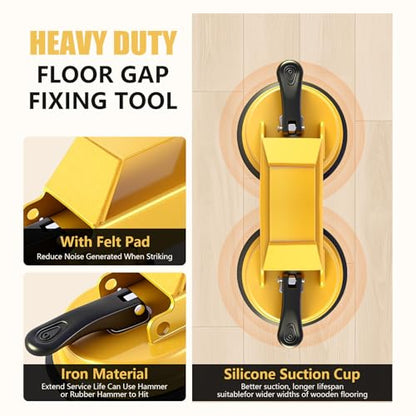 Floor Gap Fixer Kit with Silicone Caulking Tool