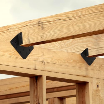Hurricane Ties 24 Pack,Hurricane Straps,Rafter Brackets - size: 24PCS, style: 2''X4'' Hurricane Ties