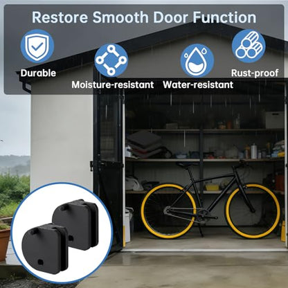 Metal Shed Replacement Door Slides, 2 Pack