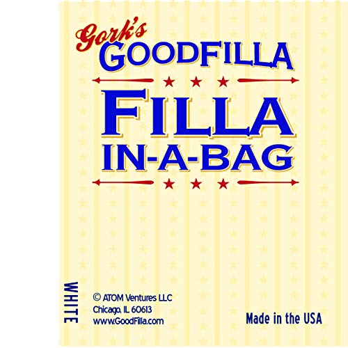 GoodFIlla White, 12 Pound, Wood and Grain Filler Powder, Stainable, Paintable, Sandable, Versatile | Zero Waste - color: White, size: 12 lb