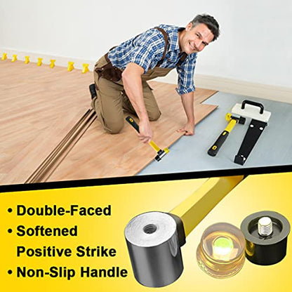 NACCOO Laminate Flooring Tools, 4in1 Floor Installation Kit for Vinyl Plank - size: 4pcs kit
