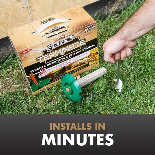 Spectracide Terminate Termite Detection & Killing Stakes 15 Count, 6 Pack - size: 6 Pack, style: Detection Stakes