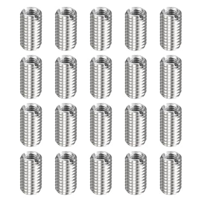 HARFINGTON 20pcs Thread Repair Inserts M8 x 1.25 Male to M5 x 0.8 Female Thread 15mm Long Stainless Steel Reducing Nuts Metric Self Tapping Sleeves Threaded Reducer Industrial Fasteners - size: M8 x 1.25 Male to M5 x 0.8 Female x 15mm
