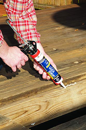 Red Devil 0696 Quick Grip Construction Adhesive, 9 fl oz, White, 1 Pack - size: 1 Pack