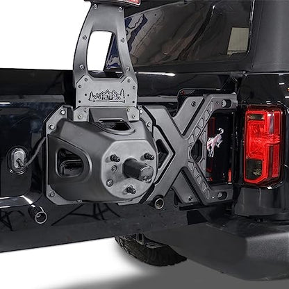 IAG X-Brace Tailgate Reinforcement for Ford Bronco Non-Sasquatch, 2021+ - size: Non-Sasquatch