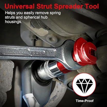 Clatoon Strut Spreader Tool 5-11 mm, Strut Knuckle Tool for Most Vehicles