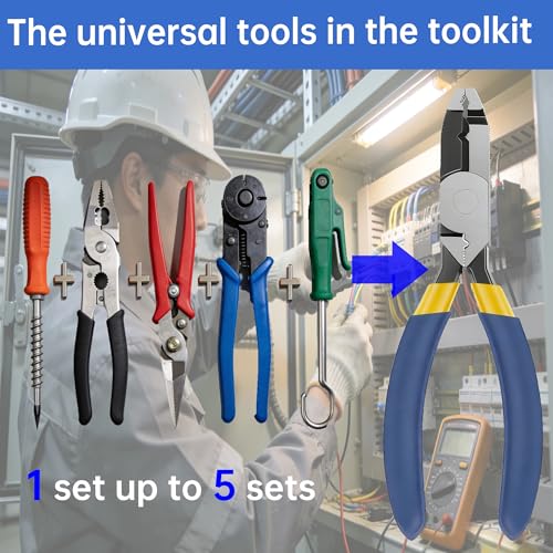 2 Pcs Multi-Function Screw Extractor Pliers, Screw Removal Pliers