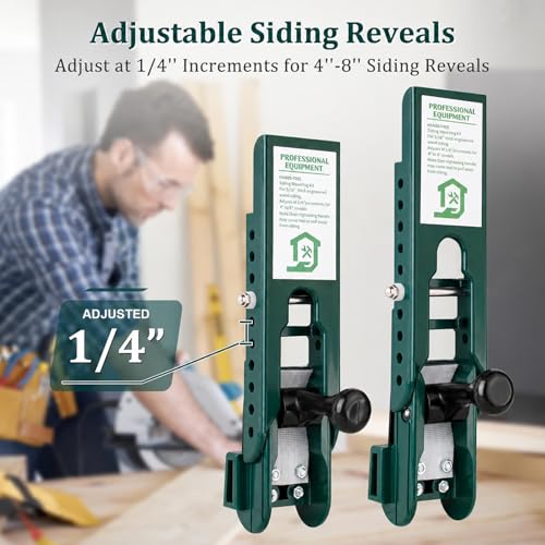 2Pcs Gauge Siding Tool,Siding Installation Tools