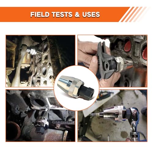 Damaged Bolt and Stud Extractor Tool, Grips and Removes 1/4” to 1/2” Studs