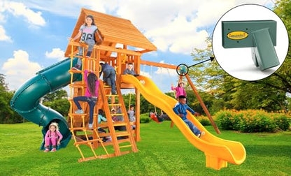 Eastern Jungle Gym Easy 1-2-3 A-Frame Swing Set Brackets Pack of 4 Brackets - style: A-Frame Swing Set Brackets (Pack of 4)