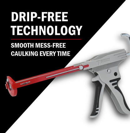 Newborn 212-HTD Drip-Free Caulk Gun, HybridTech Series Model