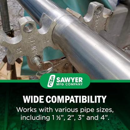 Sawyer Welder's 3rd Hand, Portable Pipe Clamp Alignment Tool for Butt Welds