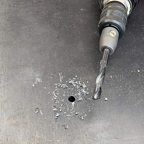 Make it Snappy Tools 1/4 Inch Ironman Quick Change Drill Bit Adapter for Metalworking, Fabrication and Installation - size: 1/4 in