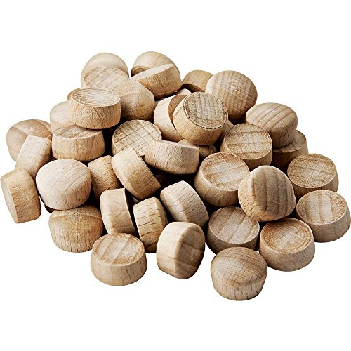 Walnut-1/2" Oval Top Wood Plugs