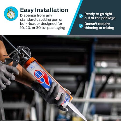HoldRite HydroFlame 100 Firestop Sealant, 5 Gallon, Elastomeric Water Based HF100-5B - size: 5 Gal.