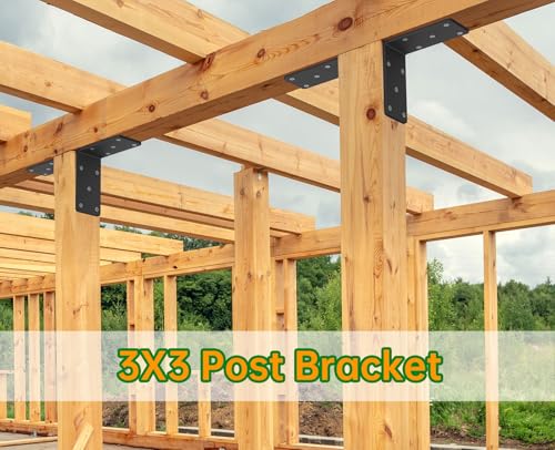 5x5x2.5“ Heavy Duty L Brackets , 4mm Thick Angle Bracket (8PCS) - size: 8 Pack