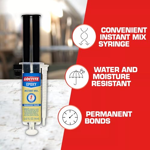 Loctite Epoxy Instant Mix 1 Minute, 0.47 fl oz