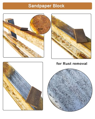 Sanding Sponge 220 Grit Sanding Block - Drywall Sanding Block for Wood - size: 220 Grit