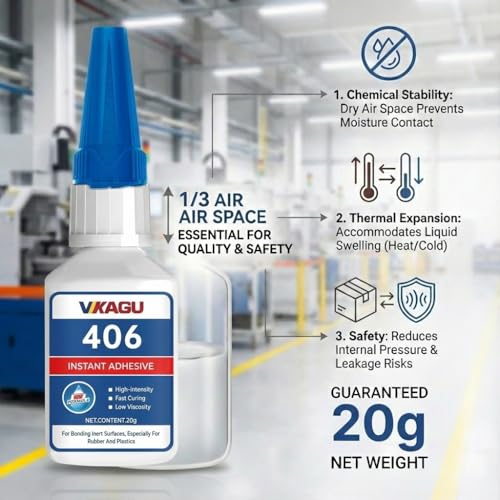 406 Super Glue Instant Adhesive Clear 20g Suitable for Plastics and Rubbers 2 Pack - size: 406, style: 2 Pack