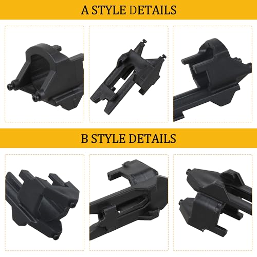 Vinyl Siding Adapter Tip, Replacement Siding Attachments, 6 Pack