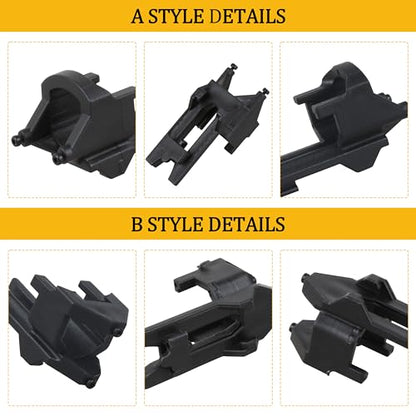 Vinyl Siding Adapter Tip, Replacement Siding Attachments, 6 Pack
