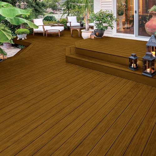 Olympic Elite 1 gal Atlas Cedar Semi-Transparent Wood Stain & Sealer in One - color: Atlas Cedar, style: Semi-Transparent