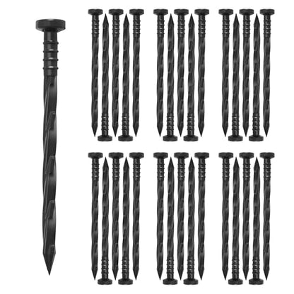 Gardzen 30 pcs Landscape Edging Anchoring Spikes - size: 30 pcs