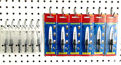 FTG USA #6 (9/64") Adjustable Tapered Wood Countersink Drill Bit - size: #6, style: w/o Depth Stop