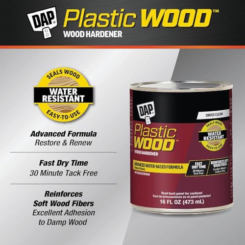 Dap Plastic Wood 16 Oz. Natural Hardener - 1 Each
