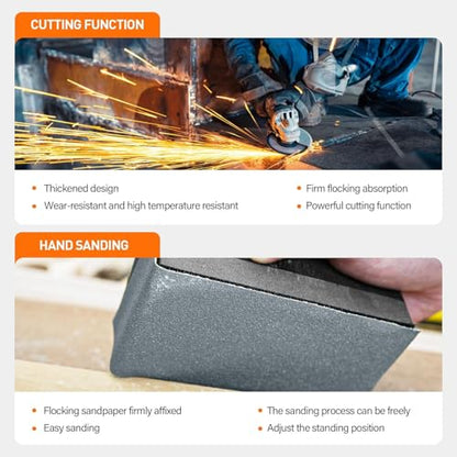 KENDO 65pcs Wet & Dry Sandpaper, 40 to 600 Grit - style: WDS-65PC