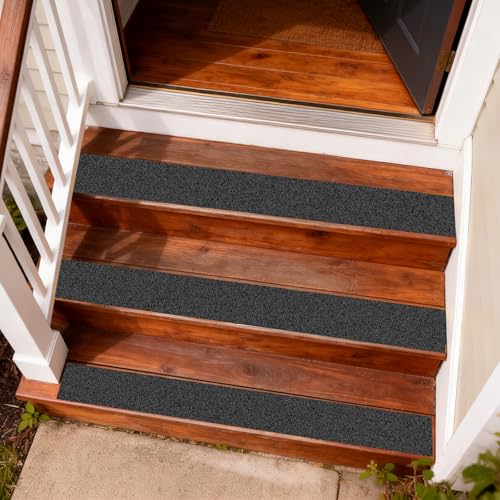 4" x 60 Ft Black Anti Slip Tape, 80 Grit Non Skid Grip for Stairs - size: 4'' x 60FT