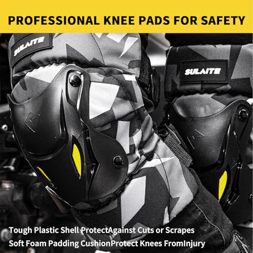 Gute Heavy Duty Knee Pads 1 Pair Adjustable for Construction Gardening