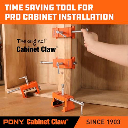 PONY 2-Pack Original Cabinet Clamps, 8510 - size: 4-PACK