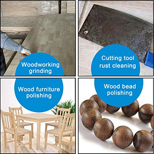 BokWin 16Pcs Sanding Sponge 60/100/120/220 Grit Sanding Blocks - size: 60 Grit/ 100 Grit/ 120 Grit/ 220 Grit