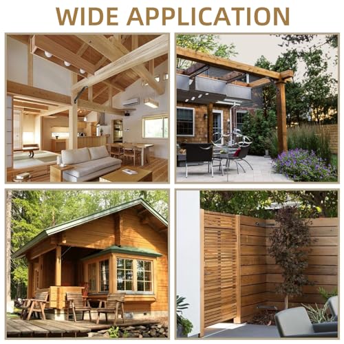 Angle Brackets 4 Pcs 11.2" Inside Mount 45-Degree Angle Corner Braces Inside Joint for Wood Post and Beam Desk Edge Box Pergola Gazebo DIY Kit - size: 11-1/8'' x 1-1/2''