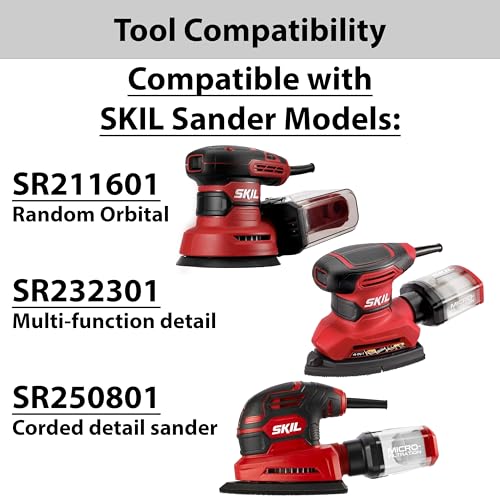 Adapter for Skil 5" Random Orbit Sander - SR211601 (36mm Hose) - style: For Festool 36mm Hose