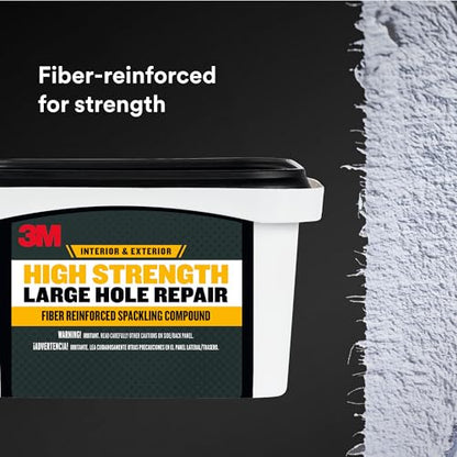 3M High Strength Large Hole Repair, 12 oz - size: 12 oz (1-Pack)