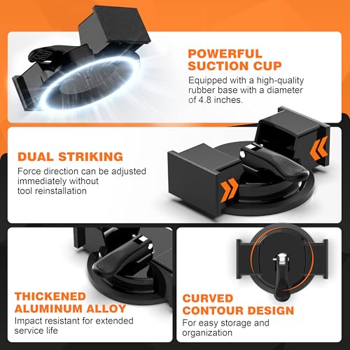 LuBanSir Iron Floor Gap Fixer Tool Double 90° Floor Gap Suction Tool