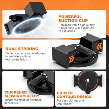 LuBanSir Iron Floor Gap Fixer Tool Double 90° Floor Gap Suction Tool