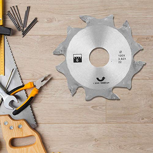 100mm / 4inch Carbide Biscuit Jointer Blade Cutter Replacement for Woodworking for Plate Joiner Accessories