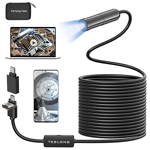 Teslong 5.0MP USB Auto-Focus Endoscope for Android Phone Windows MacBook