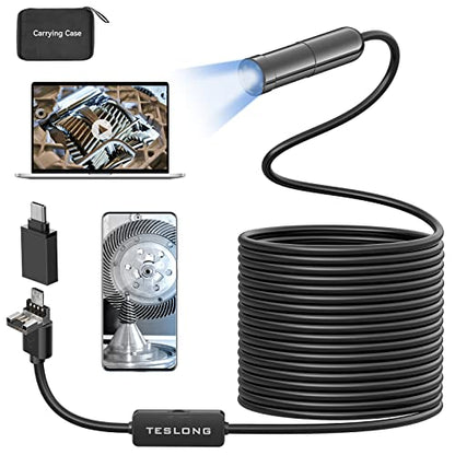 Teslong 5.0MP USB Auto-Focus Endoscope for Android Phone Windows MacBook