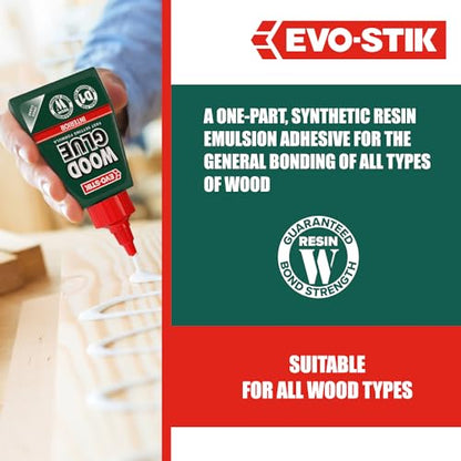 EVO-STIK Wood Glue Clear - 125ml - Interior - Extra Strong - size: 125ML
