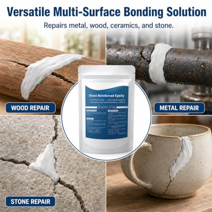 Steel Reinforced Epoxy Putty,Epoxy Putty Fast Repair Clay(1PC) - color: 1PC
