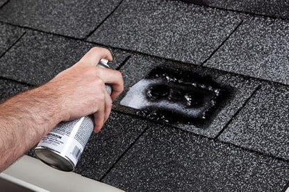 Rust-Oleum Triple Thick Roof Patch and Sealer Spray, 13 oz, Black - color: Black