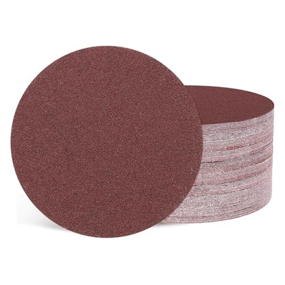 100Pcs Sanding Discs 3Inch 150Grit Hook and Loop Sandpapers Red - size: 3 Inch(150 Grit)