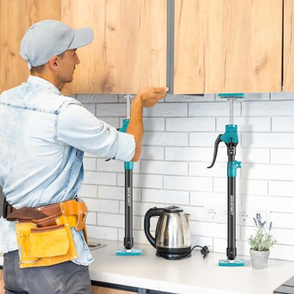Third Hand Support Pole Heavy Duty, Cabinet Jacks for Installing Cabinets with 265 LBS Capacity and Expand from 23-3/5 to 45-3/10 in, 1-PC - size: 23.6" - 45.3" 1Pc
