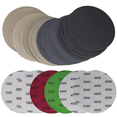 1-Inch Wet or Dry Sandpaper Sanding Paper disc Sanding Discs 1200 Grit 100 Pcs - size: 100Pcs 1-inch 1200 Grit